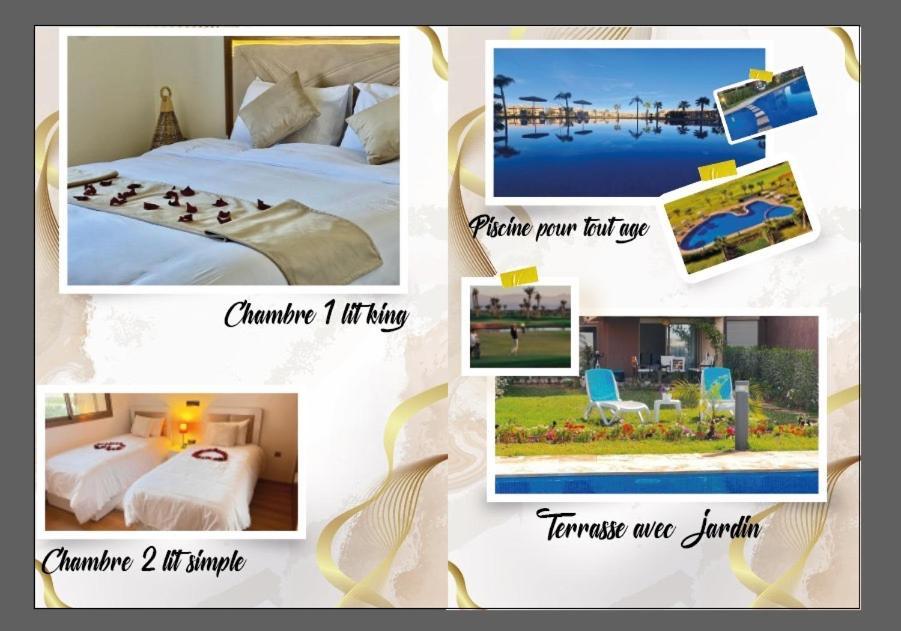 Mini-Villa Situee Dans Une Residence Prestigia A Marrakech, Avec Une Vue Sur La Piscine Et Le Golf Une Securite 24H Sur 24 Et Une Proximite Ideale De L Aeroport 5 Minutes C Est Une Offre Parfaite Pour Des Vacances Marrakesch Exterior foto
